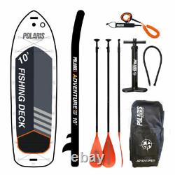 10.6' Fishing Deck Inflatable Paddle Board PRO SUP Complete Package Next Day Del