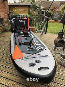 10.6' Fishing Deck Inflatable Paddle Board PRO SUP Complete Package Next Day Del