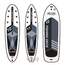 10.6' Fishing Deck Inflatable Paddle Board PRO SUP Complete Package Next Day Del