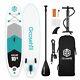 10.6' Goosehill Inflatable Paddle Board Sup Stand Up Surfboard With Complete Kit