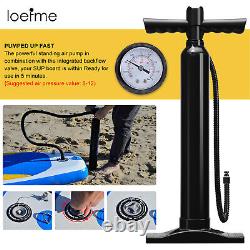 10.6' Inflatable Paddle Board SUP Stand Up Surfboard With Complete Kit Accessories