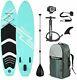 10.6' Inflatable Stand Up Paddle Board Sup Surfboard With Complete Kit Uk