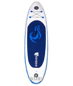 10'6? Inflatable Stand Up Paddle Board (SUP) with Adjustable Paddle & Carrybag