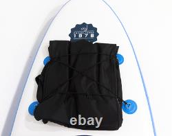 10'6? Inflatable Stand Up Paddle Board (SUP) with Adjustable Paddle & Carrybag