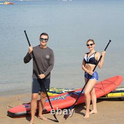 10.6 Inflatable Stand Up Paddle Board Surfboard with Pump Accessories C4Y7