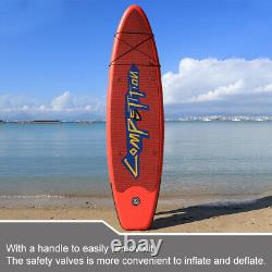 10.6 Inflatable Stand Up Paddle Board Surfboard with Pump Accessories k D0Q4