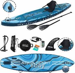 10'6 Kayak Accessores SUP Inflatable Stand up Paddle Board Barracuda Aqua Spirit