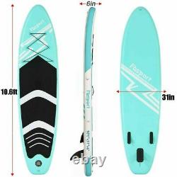 10.6' Stand Up Paddle Board SUP Board Inflatable Surfing Surfboard Paddleboard