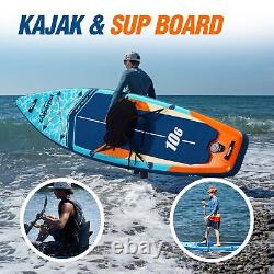 10'6 Stand up Paddle Board with Kayak Seat, Inflatable