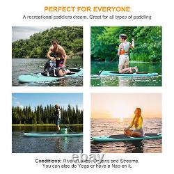 10'6 x 30 x 6 Inflatable Premium SUP Stand Up Paddle Board Kayak Accessories Set