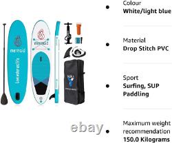 10.6ft Inflatable Stand Up Paddle Board- SUP Board for All Skill Levels with SUP