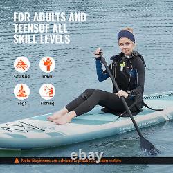10.6ft Inflatable Stand Up Paddle Board SUP Surfing Board Paddleboard with Seat