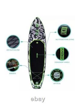 10'8 inflatable supboard stand up paddle board surfboard With Kayak Seat 12090