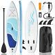 10' Inflatable Paddle Board Sup Stand Up Surfboard With Complete Kit Accessories