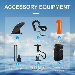 10' Paddle Board Inflatable Stand Up PaddleBoarding Surfboard SUP withAccessories