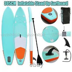 10'ft Inflatable Stand Up Paddle Board SUP Surfboard Complete Kit