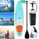 10ft Inflatable Paddle Board Sup Stand Up Paddleboard & Accessories Set Beginner