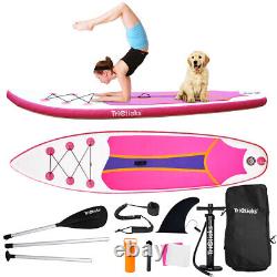 10ft Inflatable Paddle Board SUP Stand Up Paddleboard Accessories Surfboard Kit