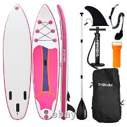 10ft Inflatable Paddle Board SUP Stand Up Paddleboard Accessories Surfboard Kit