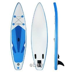 10ft Inflatable Stand Up Paddle Board Non-slip Surfboard Surfing Water Sport