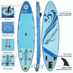 10ft Inflatable Stand Up Paddle Board SUP Surfboard with Complete Accessories Set