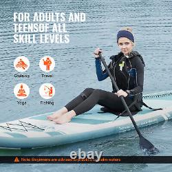 10ft Inflatable Stand Up Paddle Board SUP Surfing Board Paddleboard with Seat