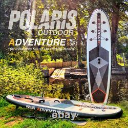10ft Paddle Board Inflatable Stand Up Paddle Board POLARIS ADVENTURE PRO SUP