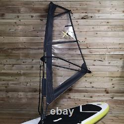 10ft XQ Max SUP Inflatable Stand Up Paddle Board & Kit with Sail in Lime