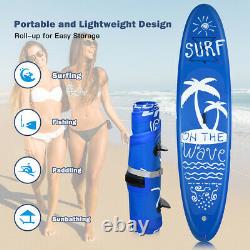 11FT 335CM Inflatable SUP Stand Up Paddle Board Sports Surf Water Racing Pump