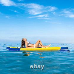 11FT Inflatable Paddle Board 6 Thick Stand Up SUP Paddleboards Adjustable