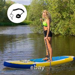 11FT Inflatable Paddle Board 6 Thick Stand Up SUP Paddleboards Adjustable