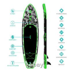 11FT Inflatable Paddle Board SUP Stand Up Paddleboard & Accessories Complete Set