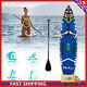 11ft Inflatable Stand Up Paddle Board Sup Surfboard 6'' Thick With Complete Kits