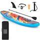 11ft Inflatable Stand Up Paddle Board Sup Surfboard Adjustable Non-slip Deck