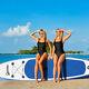 11ft Inflatable Stand Up Paddle Board Sup Surfboard Adjustable Non-slip Deck New