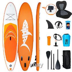 11FT Inflatable Stand Up Paddle Board SUP Surfboard Complete Kit Pump Kayak Seat