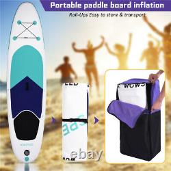 11FT Inflatable Stand Up Paddle Board SUP Surfboard Non-Slip Deck & Accessories