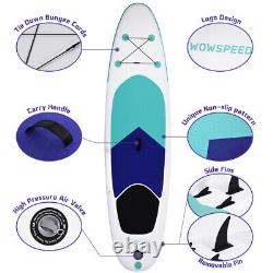 11FT Inflatable Stand Up Paddle Board SUP Surfboard Non-Slip Deck & Accessories