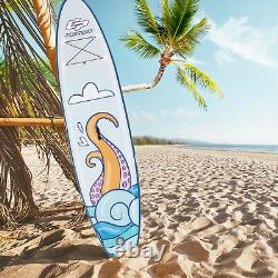 11FT Inflatable Stand up Paddle Board with Non-Slip Deck