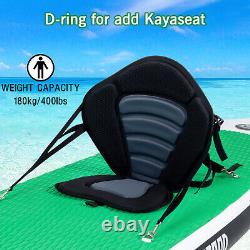 11FT Stand Up Paddle Board Inflatable SUP Complete Kit Kayak Seat Pump Green