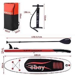 11FT Stand Up Paddle Board Inflatable SUP Surfboard Complete Kit Kayak