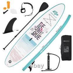 11 FT Inflatable Stand Up Paddle Board Boat Widened Non-Slip Deck