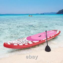 11 FT Inflatable Stand Up Paddle Board Lightweight 76cm Thick SUP withCarry Bag