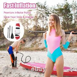 11 FT Inflatable Stand Up Paddle Board Lightweight 76cm Thick SUP withCarry Bag