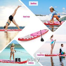 11 FT Inflatable Stand Up Paddle Board Lightweight 76cm Thick SUP withCarry Bag