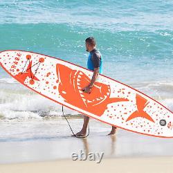 11 FT Inflatable Stand Up Paddle Board Non-Slip Deck Portable Surfboard