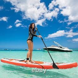 11 FT Inflatable Stand Up Paddle Board Non-Slip Deck Portable Surfboard