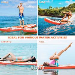 11 FT Inflatable Stand Up Paddle Board Non-Slip Deck Portable Surfboard