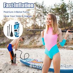 11 FT Inflatable Stand Up Paddle Yoga Board withSup Accessories Non-Slip Deck
