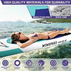 11' Inflatable Stand Up Paddle Board SUP Surfboard With Complete Kit 6'' Thick